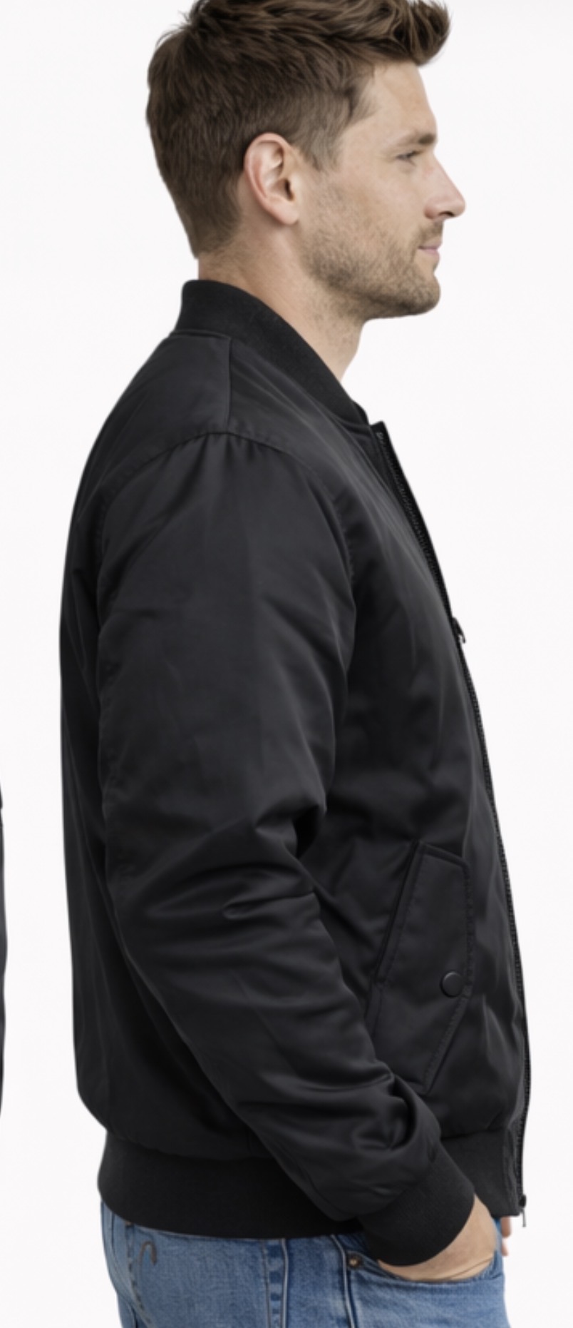 Kevlar jacket Bomber CJ Black - Bild 2
