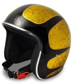 North Virus Superflake Gold black flames