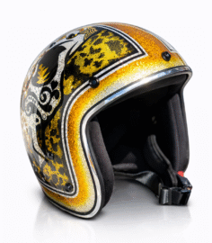 North Virus Superflake gold big scull
