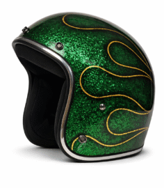 North Virus Superflake Green Flames