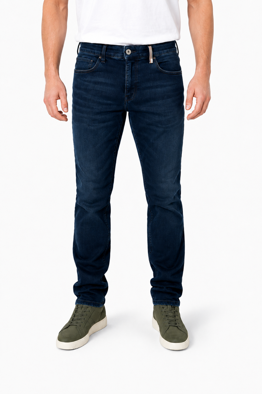 Kevlarjeans Iron Straight Single Layer Blue