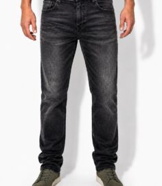 Kevlarjeans Iron Straight Single Layer Black Wash