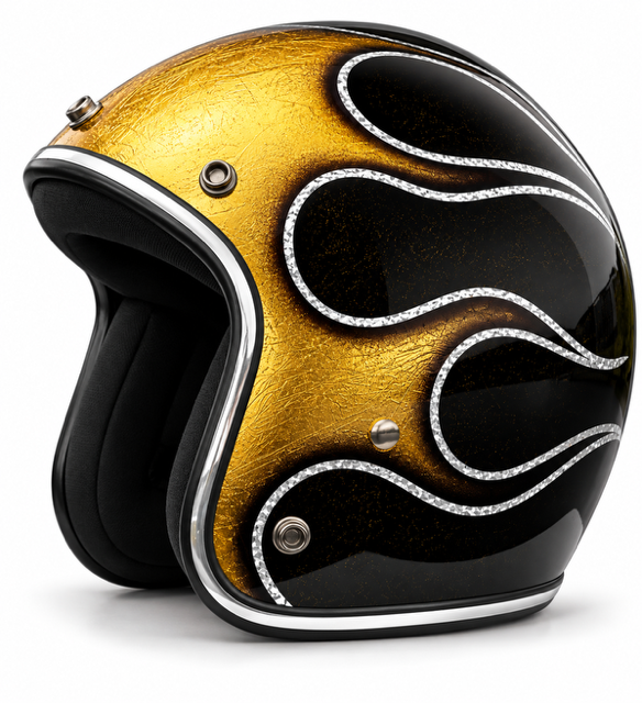 North Virus Superflake Gold leaf flame