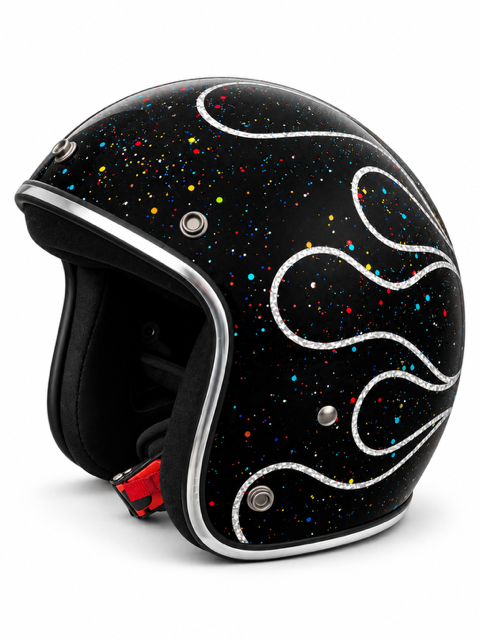 North Virus Superflake Black flame stripe Disco - Bild 3