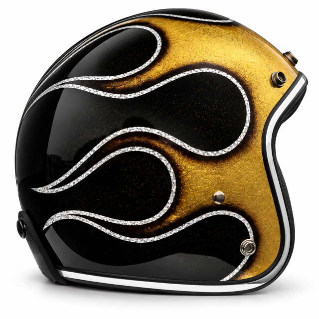 North Virus Superflake Gold leaf flame - Bild 4