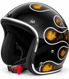 North Virus Superflake Black Flames Brown scull