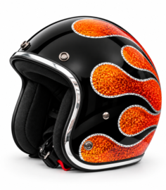 North Virus Superflake Black Flames Orange