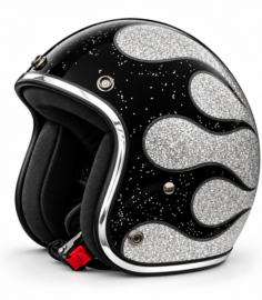 North Virus Superflake Black Flames Silver